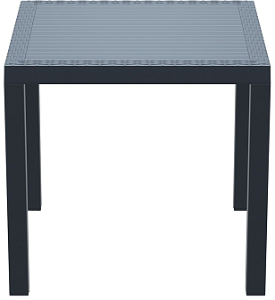 Стол Siesta Contract Orlando 80 Цвет: антрацит, садовая мебель