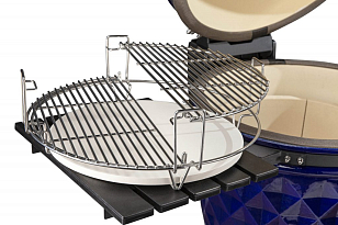 гриль керамический diamond egg xl цвет: синий для приготовления пищи гриль керамический diamond egg xl цвет: синий для дачи