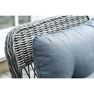 Обеденная группа 4SIS Цесена Цвет: графит для дачи Обеденная группа 4SIS Цесена Цвет: графит, садовая мебель