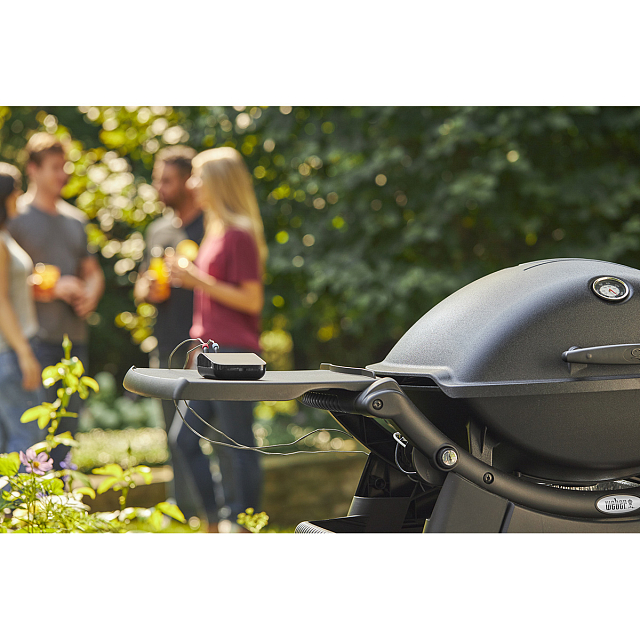 гриль газовый weber q 2200 black line, черный