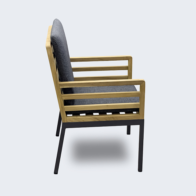 Стул Ideal Patio Egmont Цвет: карбон, чёрный 