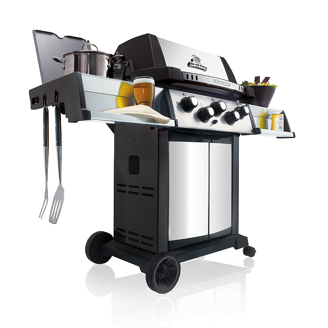гриль газовый broil king sovereign 390