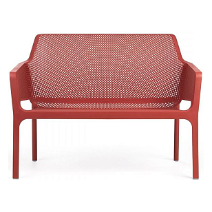 Диван Nardi Net Bench Цвет: коралловый, садовая мебель