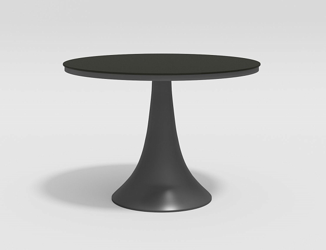 Стол Gardenini Vogle Round Black 
