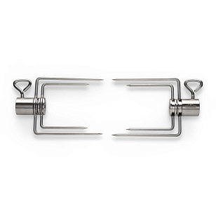 Комплект Napoleon из 2-х складных зажимов для вертела для сада