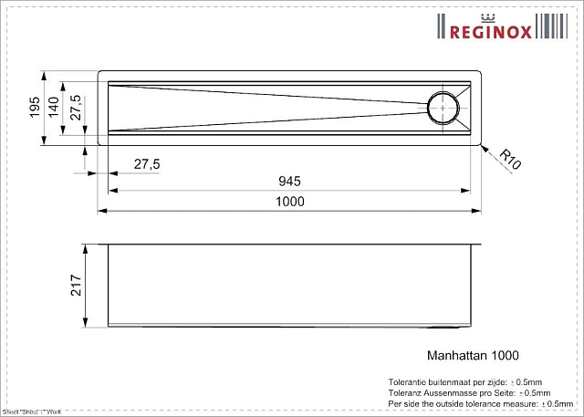 Блок Manhattan 100