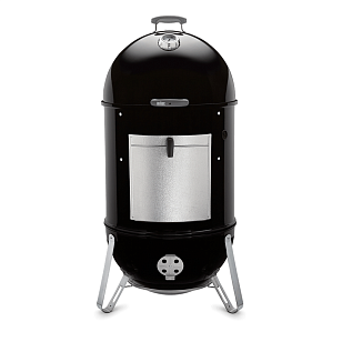 Угольный гриль - коптильня Weber Smokey Mountain Cooker, 57 см, черный для сада