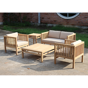 Комплект мебели из тика Lite Rivoli, садовая мебель