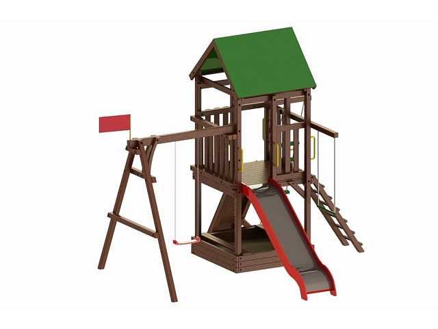 Деревянный городок Leda Домик (1-2) 