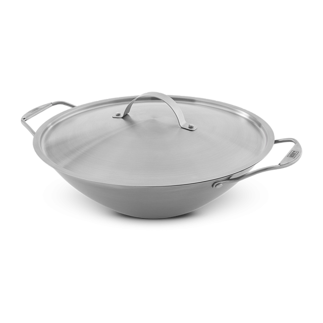 Вок Weber Crafted со вставкой для приготовления на пару