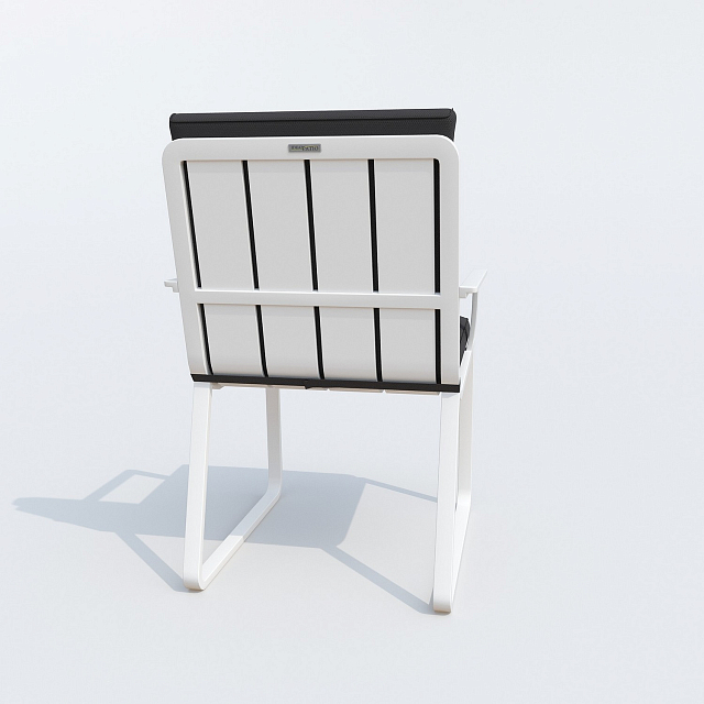 Стул Ideal Patio Alba Цвет: белый, антрацит 