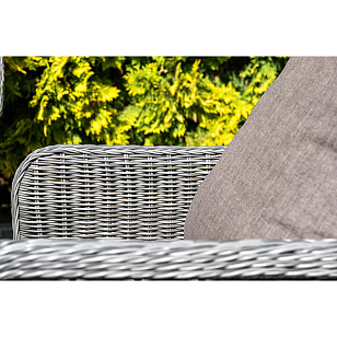 Лаунж зона 4SIS Гляссе, цвет графит, садовая мебель