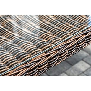 Обеденная группа 4SIS Цесена Цвет: коричневый, садовая мебель