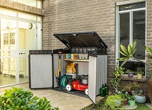 Уличная тумба Keter Elite Store 1150 л, садовая мебель