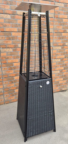 Уличный газовый обогреватель WWT 13I Rotang Black Mini, уличное оборудование