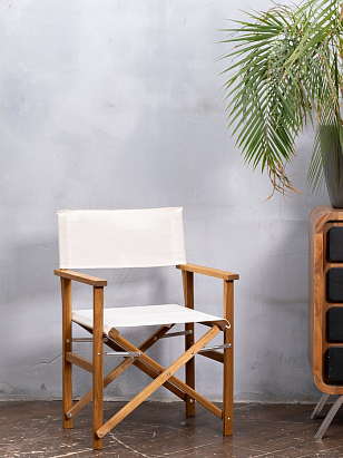 Стул из акации Joygarden Director бежевый, садовая мебель