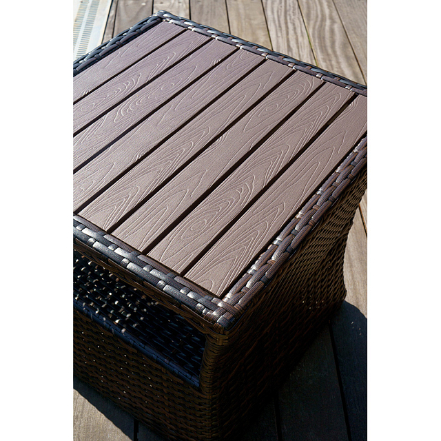 Столик для шезлонга Lite Bordo 