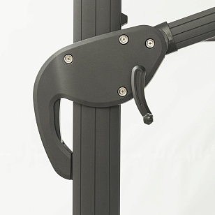 Зонт уличный Brafritid Varallo антрацит, садовая мебель