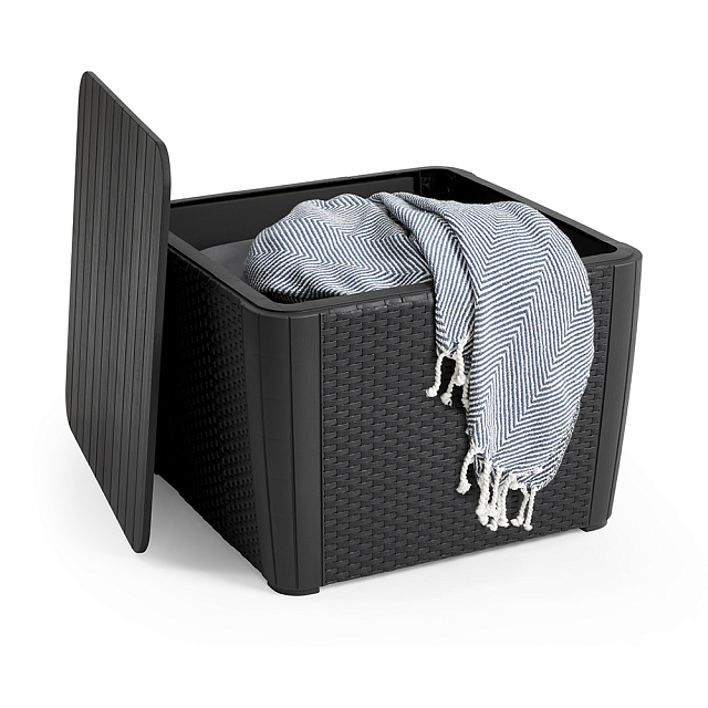 Стол-сундук Keter Luzon Plus графит 