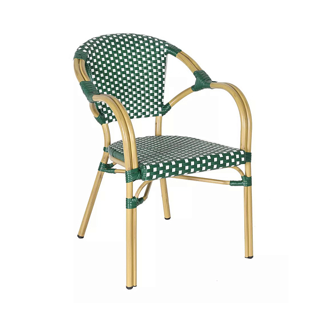 Стул 4SIS Кабри цвет бежевый / зелено-белый 