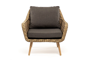 Кресло 4SIS Прованс, цвет соломенный для дачи Кресло 4SIS Прованс, цвет соломенный, садовая мебель