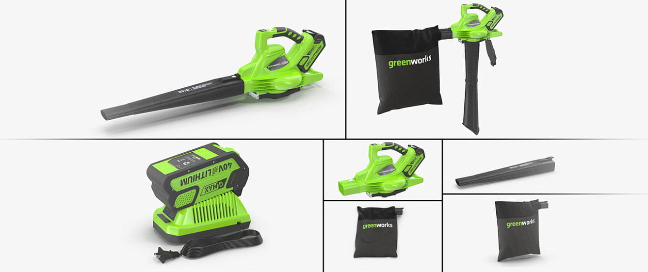 Аккумуляторный пылесос гринворкс. Пылесос GREENWORKS 40v аккумуляторный. GREENWORKS 40v 3d model. Воздуходув-пылесос GREENWORS bl3000. Бесщёточный DIGIPRO GREENWORKS