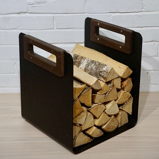 Дровник Grey stone Woodbox handle