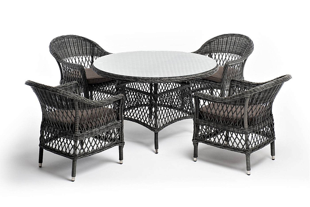 Обеденная группа 4SIS Дольче, цвет графит 