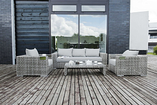 Лаунж-зона 4SIS Тито, цвет серый, садовая мебель