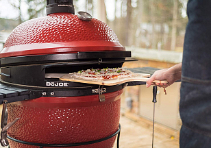 Керамический угольный гриль Kamado Big Joe III Red