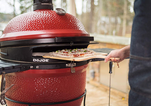 Керамический угольный гриль Kamado Big Joe III Red