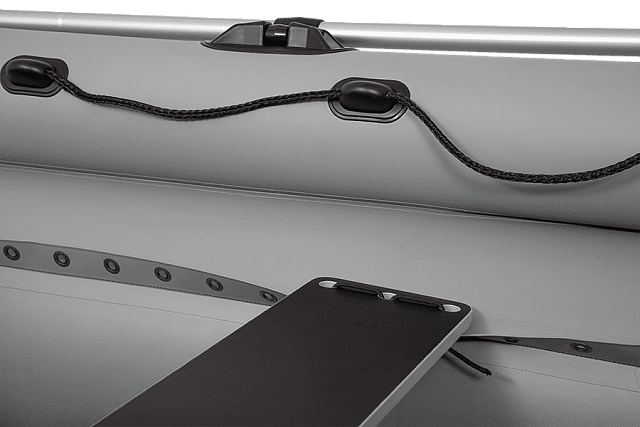 Лодка ПВХ Фрегат 390 F серая