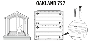 Пластиковый сарай Keter Oakland 757 для сада и загородного дома Пластиковый сарай Keter Oakland 757, уличное оборудование
