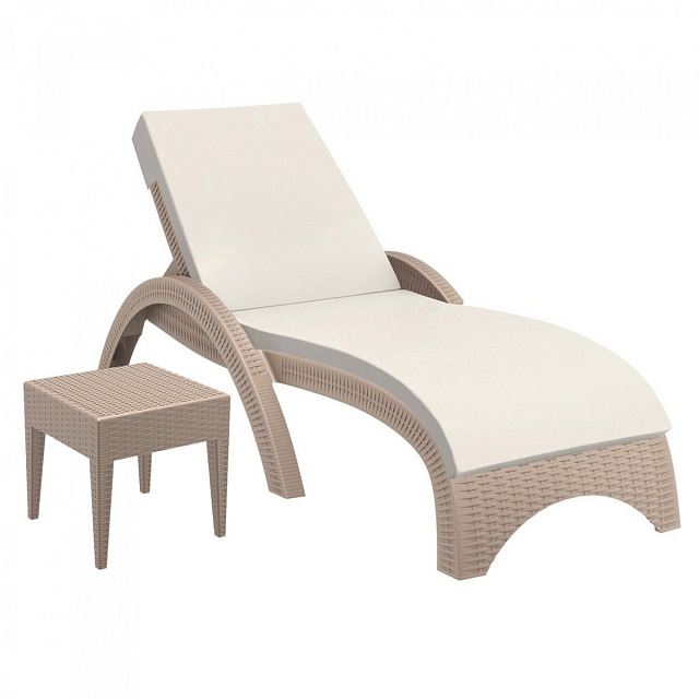 Шезлонг Siesta Contract GS 1009 (Fiji) Цвет: бежевый 