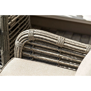 Лаунж-зона 4SIS Ницца, цвет бежевый для дачи Лаунж-зона 4SIS Ницца, цвет бежевый, садовая мебель