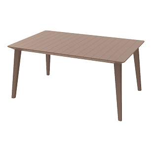 Стол Keter Lima 160 капучино для дачи Стол Keter Lima 160 капучино, садовая мебель