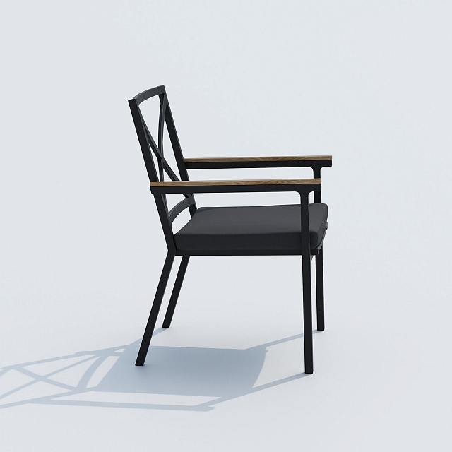 Стул Ideal Patio Festa Цвет: карбон, антрацит 