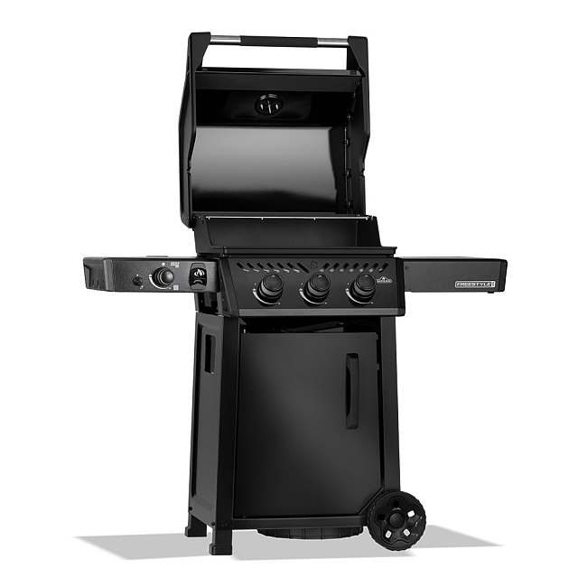 газовый гриль napoleon freestyle 365 pro sib (с ик горелкой 2/3 и дверцей)