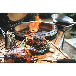 Сковорода вок Monolith стальная для сада