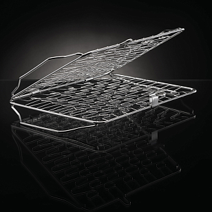 Складная сетка для жарки рыбы и овощей Napoleon (нерж. сталь) для приготовления пищи Складная сетка для жарки рыбы и овощей Napoleon (нерж. сталь) для сада