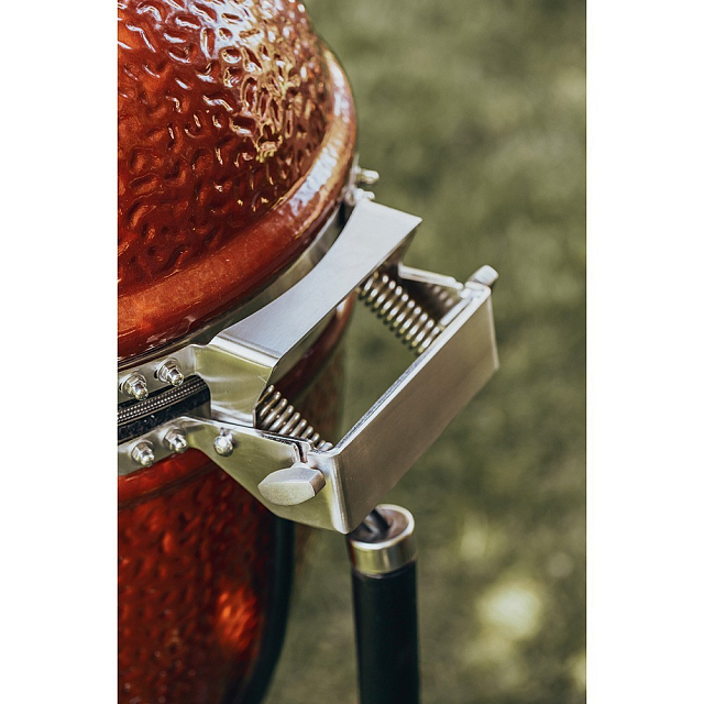 Керамический гриль Monolith Classic PRO 2.0 Red на ножках