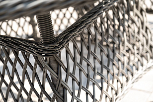 Обеденная группа 4SIS Дольче, цвет графит, садовая мебель