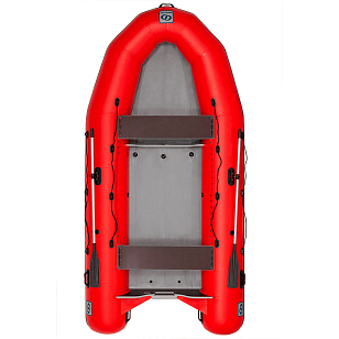 Лодка ПВХ Фрегат 430 FM Light Jet/L/S красная для хобби и пикника