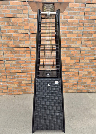 Уличный газовый обогреватель WWT 13I Rotang Black Mini, уличное оборудование