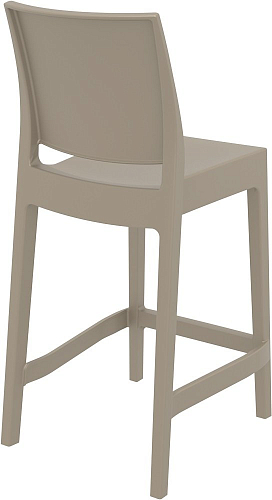 Стул полубарный Siesta Contract Maya Bar 65 Цвет: бежевый, садовая мебель