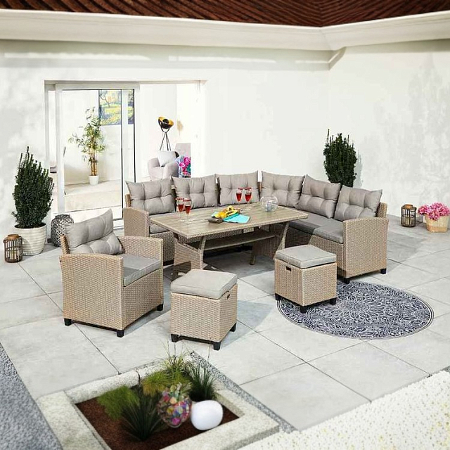 Комплект мебели из искусственного ротанга Lite Kote Beige 