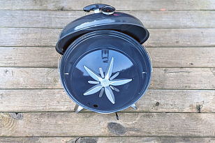 угольный гриль slow ‘n sear travel kettle, 47см