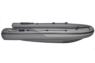 Лодка ПВХ Фрегат 420 Air F (НДНД) серая для отдыха за городом Лодка ПВХ Фрегат 420 Air F (НДНД) серая для хобби и пикника