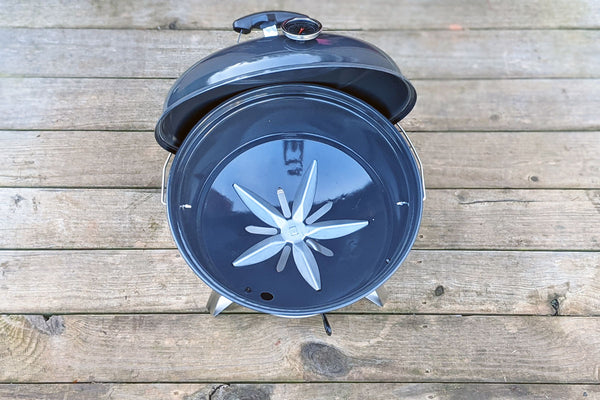 угольный гриль slow ‘n sear travel kettle, 47см