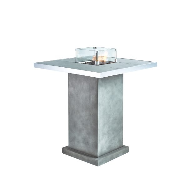 Уличный газовый стол камин Clifton Standing Table Grey (без столешницы) 